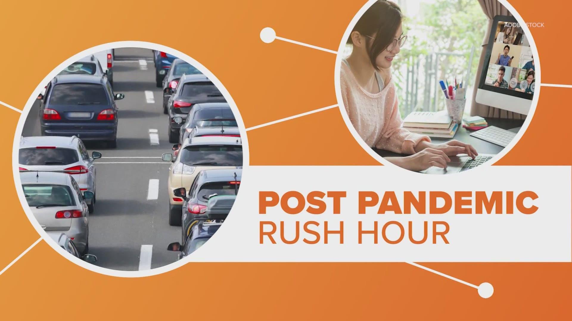 The pandemic has changed the nature of the work, and so has rush hour traffic patterns.