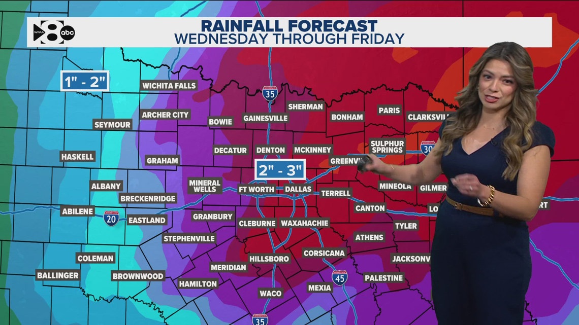 DFW Weather: Rain moves into North Texas this week | wfaa.com