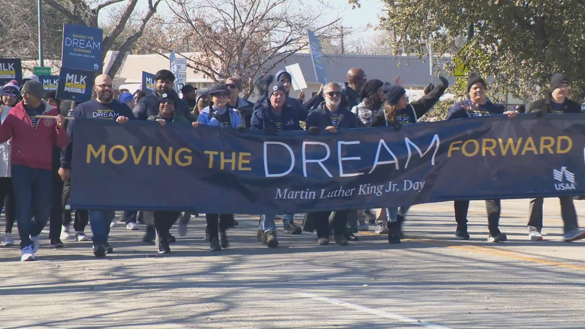 Organizations around North Texas gathered in South Dallas Saturday to celebrate Monday's holiday.