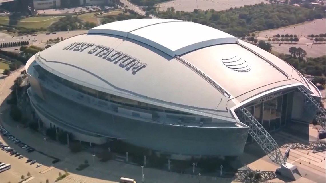 Women's college volleyball exhibition at AT&T Stadium will feature 4 teams sharing $1 million purse