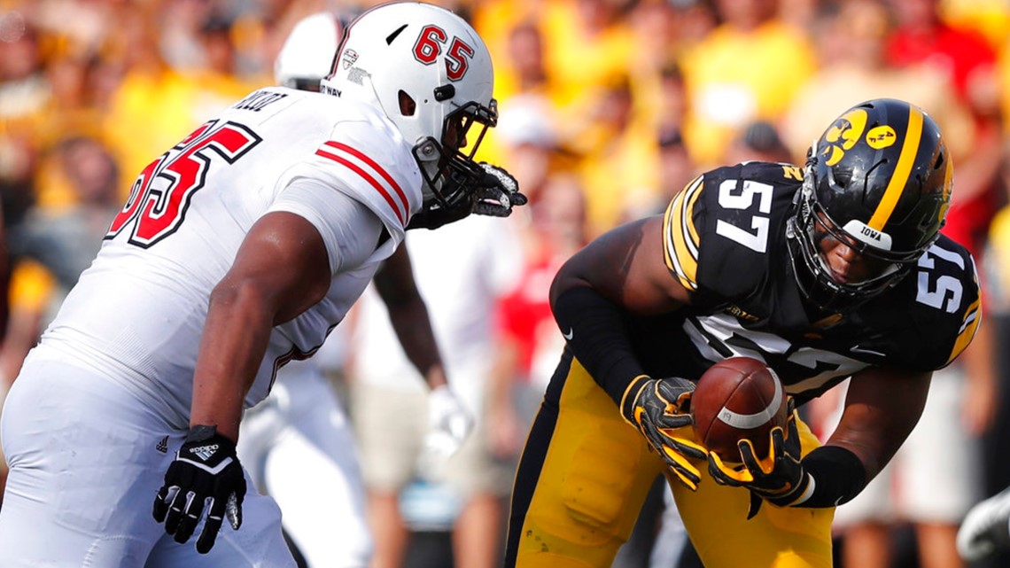 Cowboys select Iowa DE Chauncey Golston with No. 84 overall pick in the NFL  draft