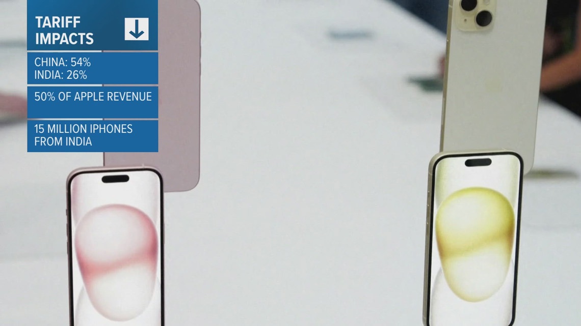 Iphone Tariffs Explained Tariff could impact iPhone prices, officials say | wfaa.com