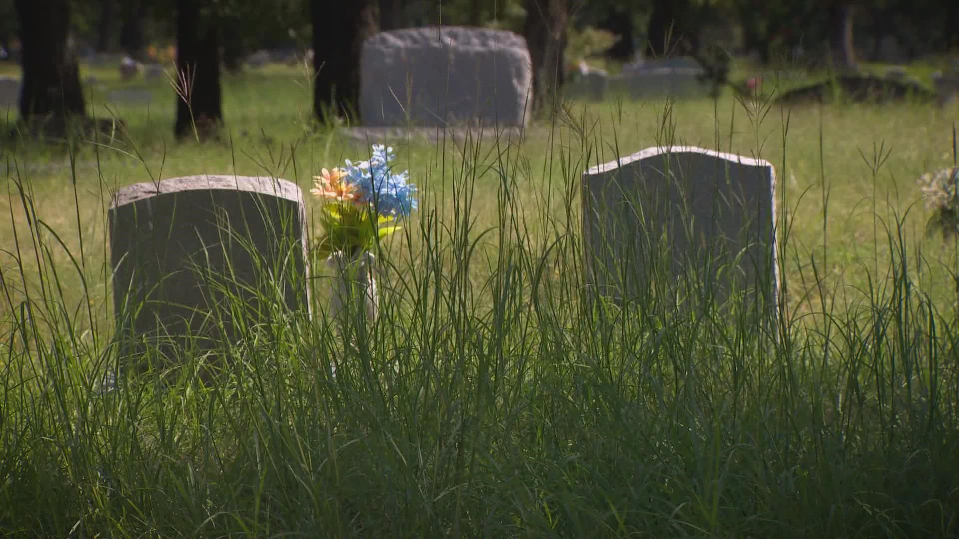 Overgrown grass, damaged headstones and grave markers sinking in the ground are among issues families are complaining about at Lincoln Memorial Cemetery.
