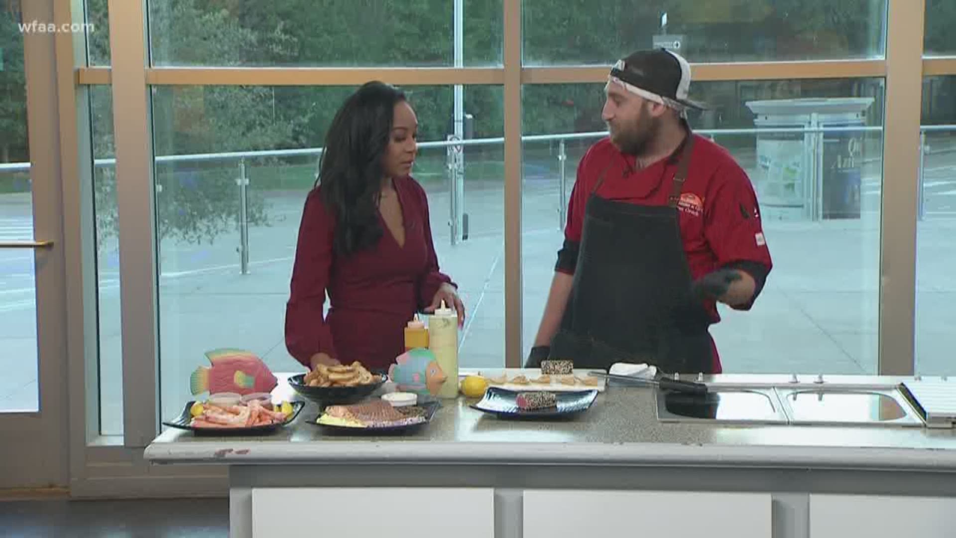 Ryan Oruch visited Daybreak to show us a Sea Breeze Fish Market and Grill signature.