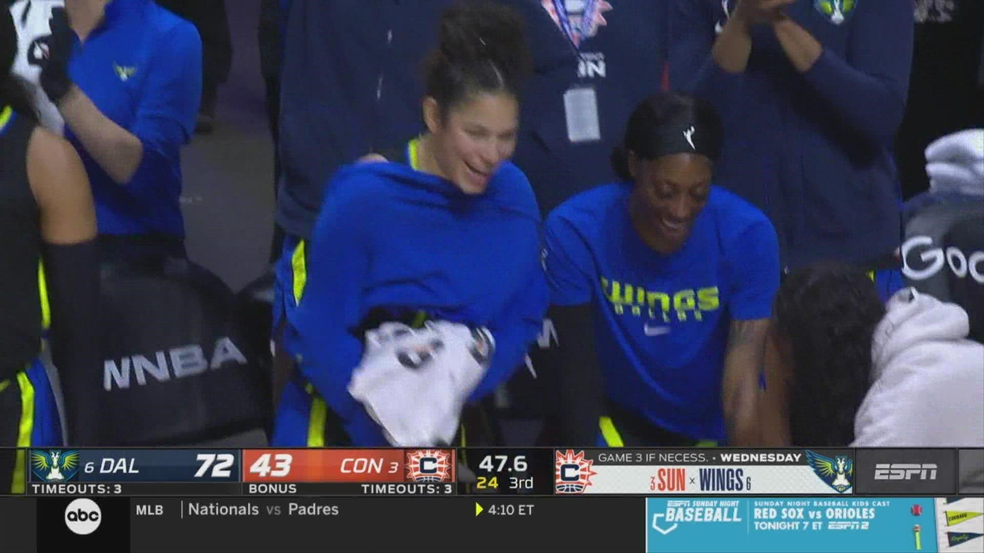 Dallas Wings win first WNBA Playoff game in franchise history