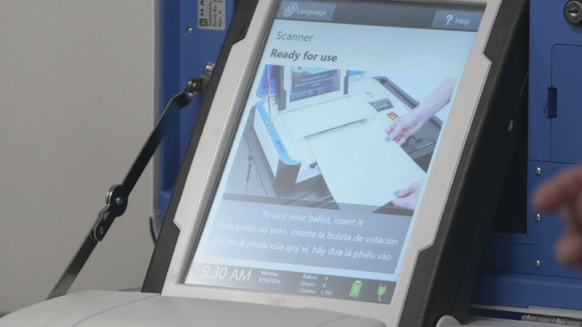 This allows everyone to see how the voting equipment works ahead of time.