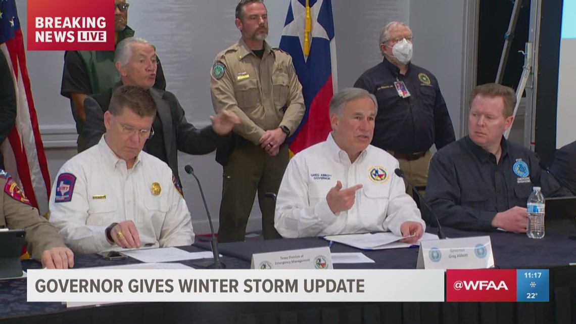 Gov. Abbott says the electric grid is performing well in update on
