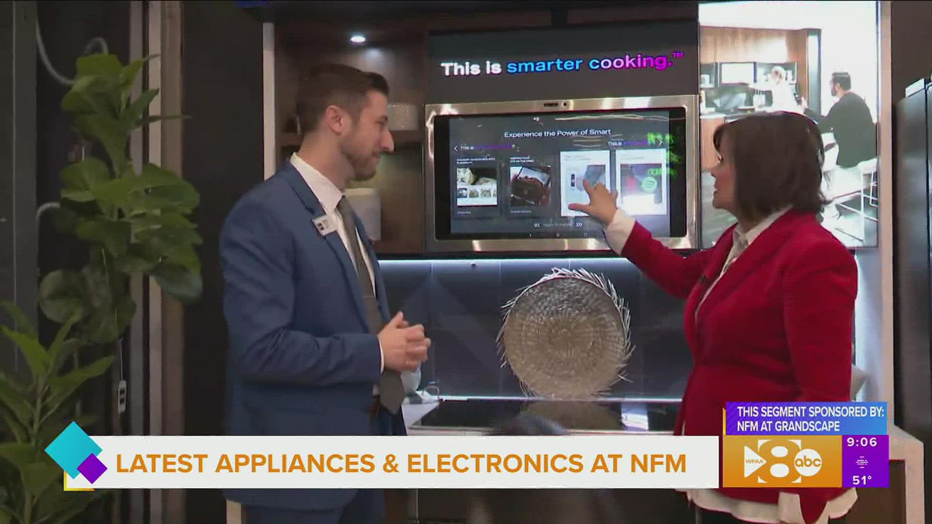 Paige checks out cool electronics & appliances at NFM. This segment is sponsored by NFM at Grandscape. Go to nfm.com for more information.