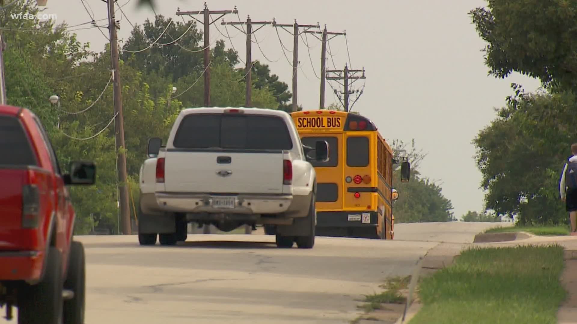 Keller ISD sent home 145 fifth-graders before the first full day of school after several middle school employees tested positive.