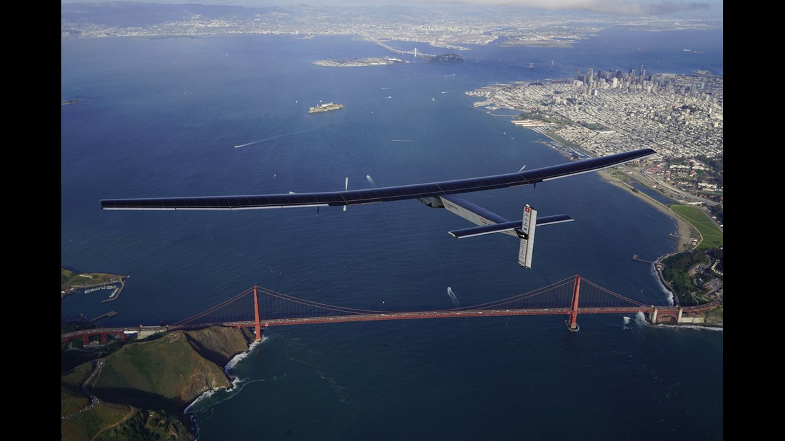 Solar Plan Plane Ride Solar-powered plane takes off on third leg of U.S. journey | wfaa.com