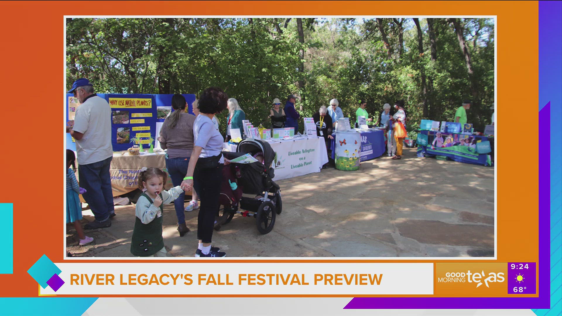 River Legacy's Fall Festival is an annual fundraiser in support of environmental education at the River Legacy Nature Center and River Legacy Park in Arlington.