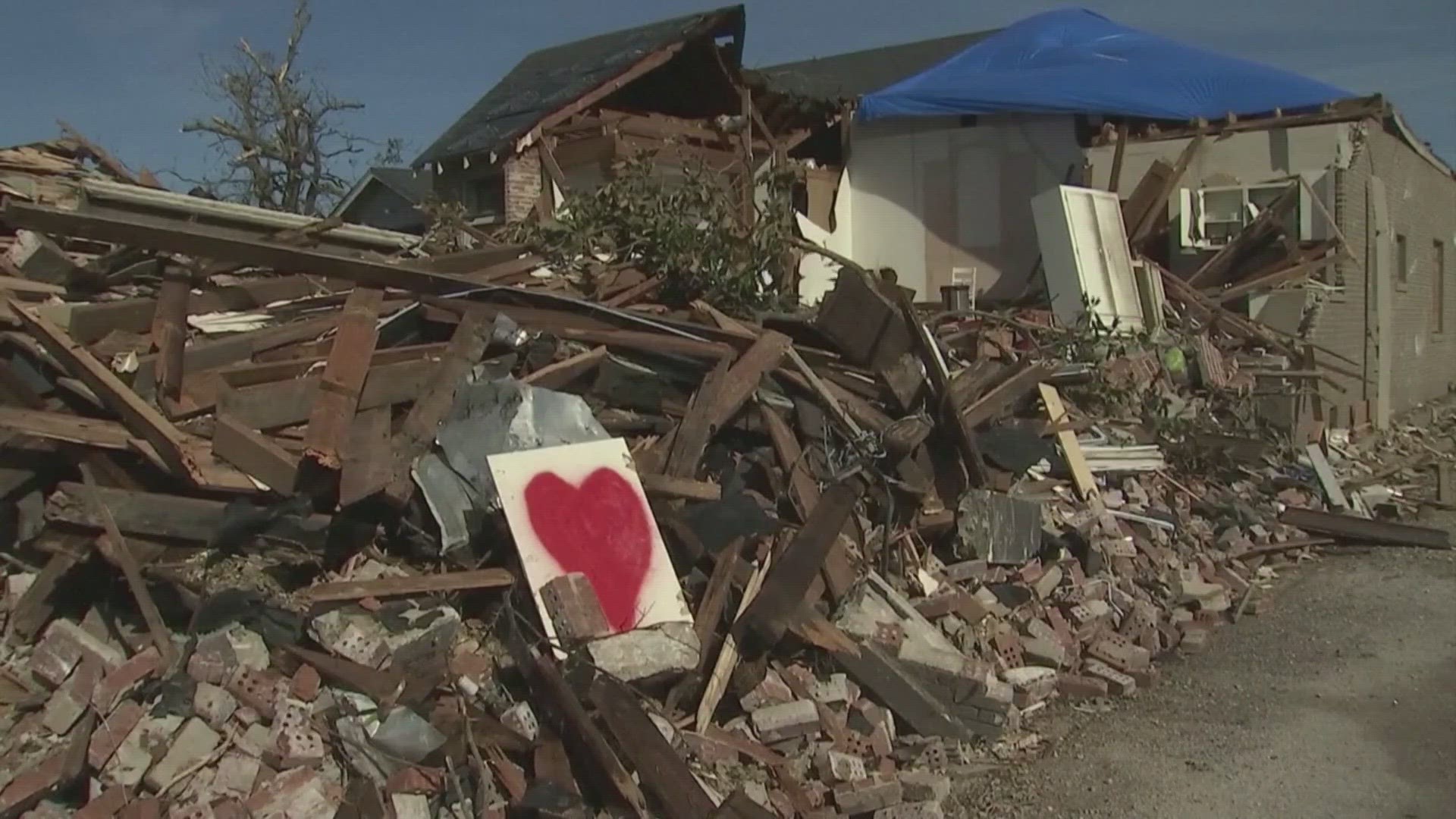 Since Friday, March 24, there have been more than two dozen locations reporting tornado damage in five states.