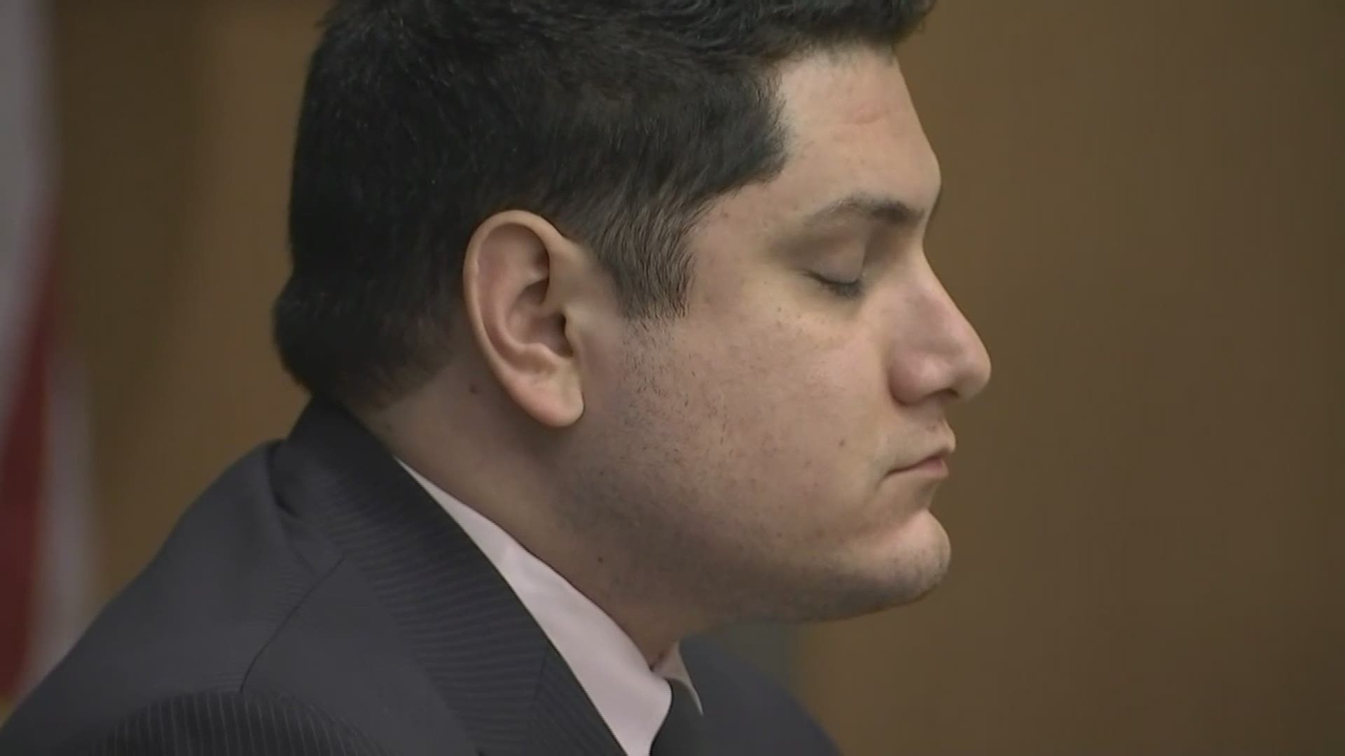 Watch the reaction in the courtroom as a judge reads the the guilty verdict in the Enrique Arochi aggravated kidnapping trial.