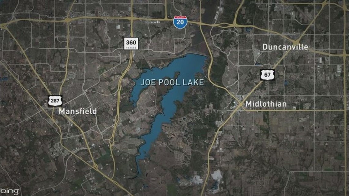 Grand Prairie, Texas Fire on Joe Pool Lake