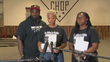 'They failed to protect them': Parents of Black students targeted in racist post speak out against Aledo ISD