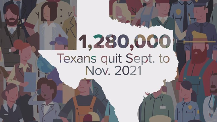 1.28 million Texans quit their jobs in just 3 months. But they didn't necessarily stop working