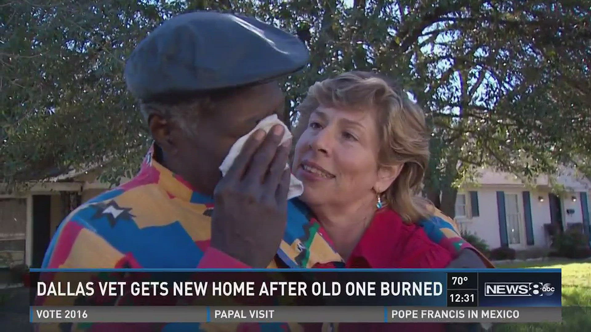 Dallas vet gets new home after old one burned