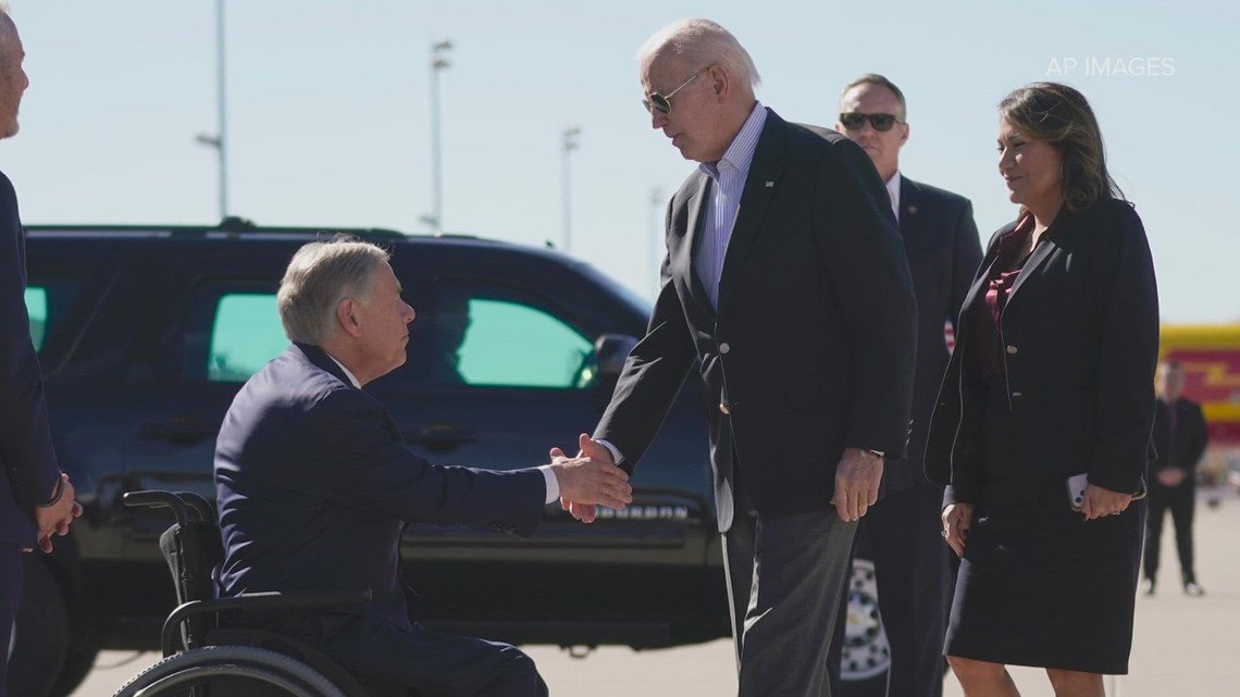 Gov. Abbott Hand-delivers Letter To Biden During Visit To US-Mexico ...