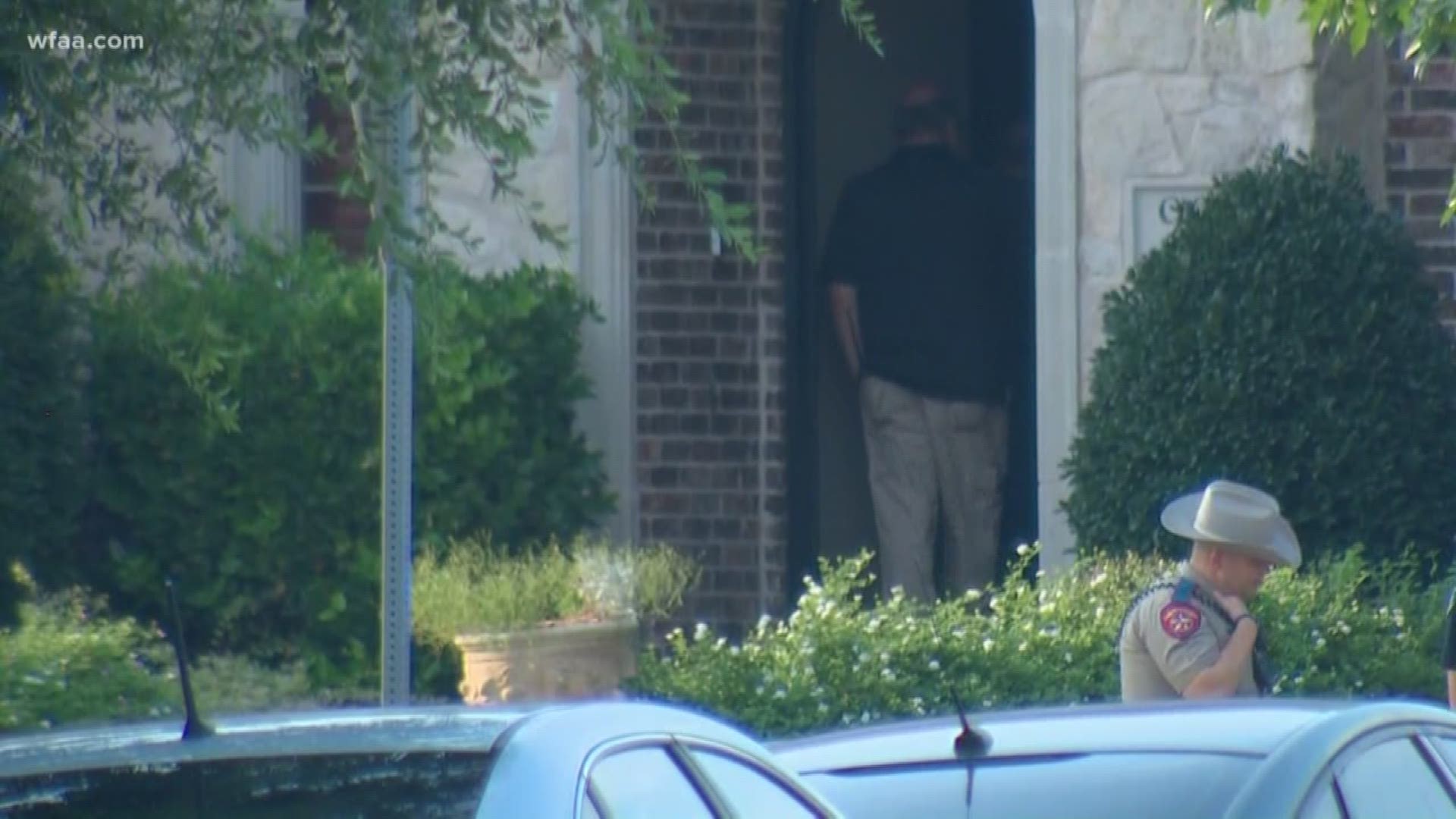 FBI and other investigators are entering a home in Allen that may be connected to the El Paso shooter.