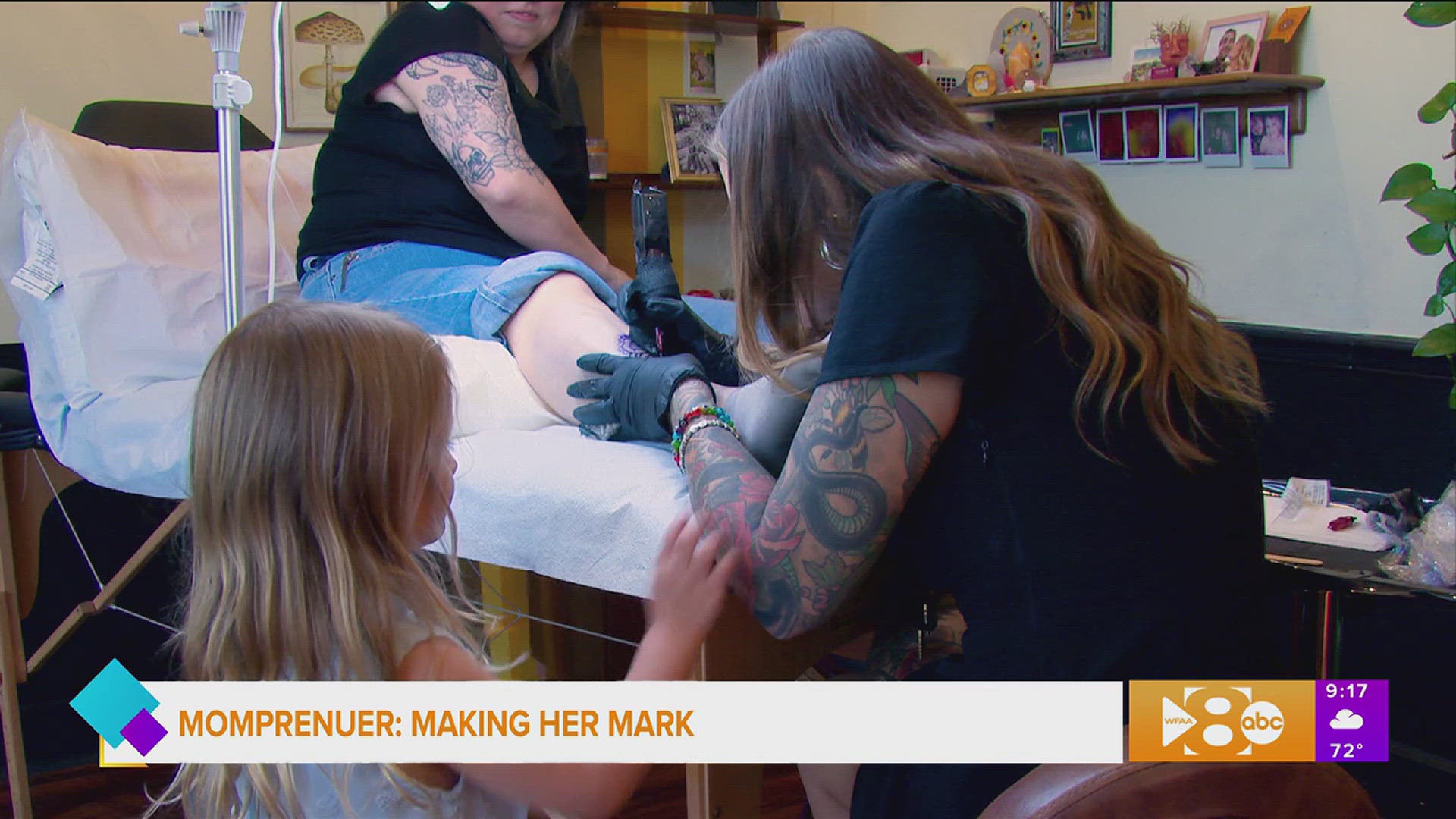 Paige introduces us to Brie from Mother’s House Tattoo studio to share how she has created a space for women to express their creativity.