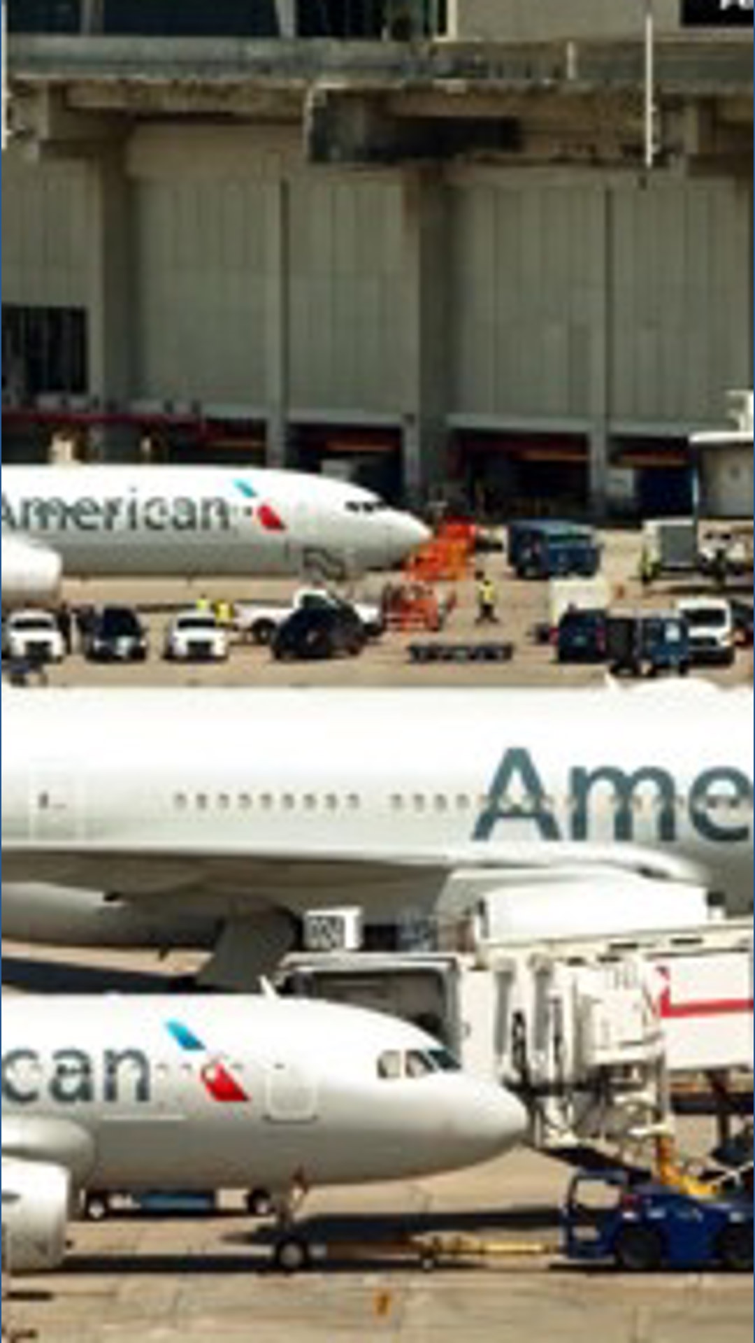 American Airlines tells customers to arrive early as vendor issue affects flight check-ins
