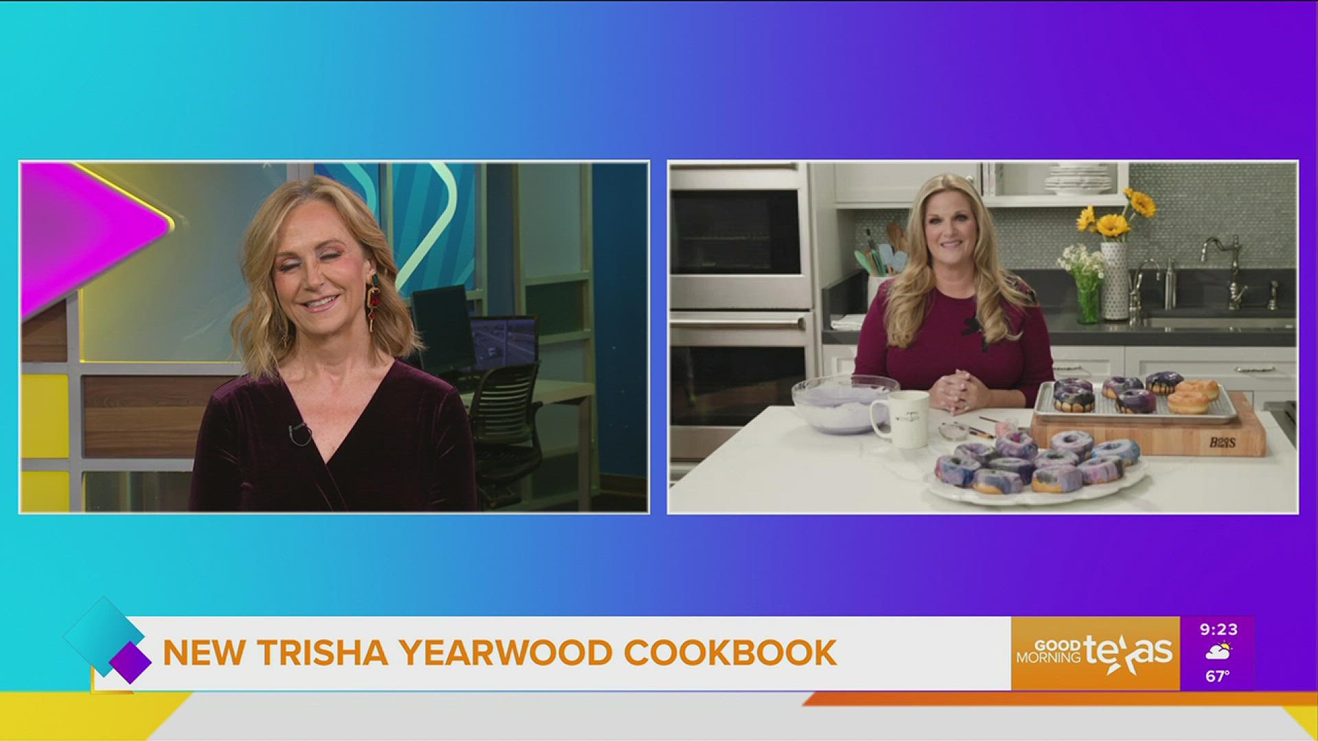 Country music singer Trisha Yearwood talks about her new cookbook and virtual event
