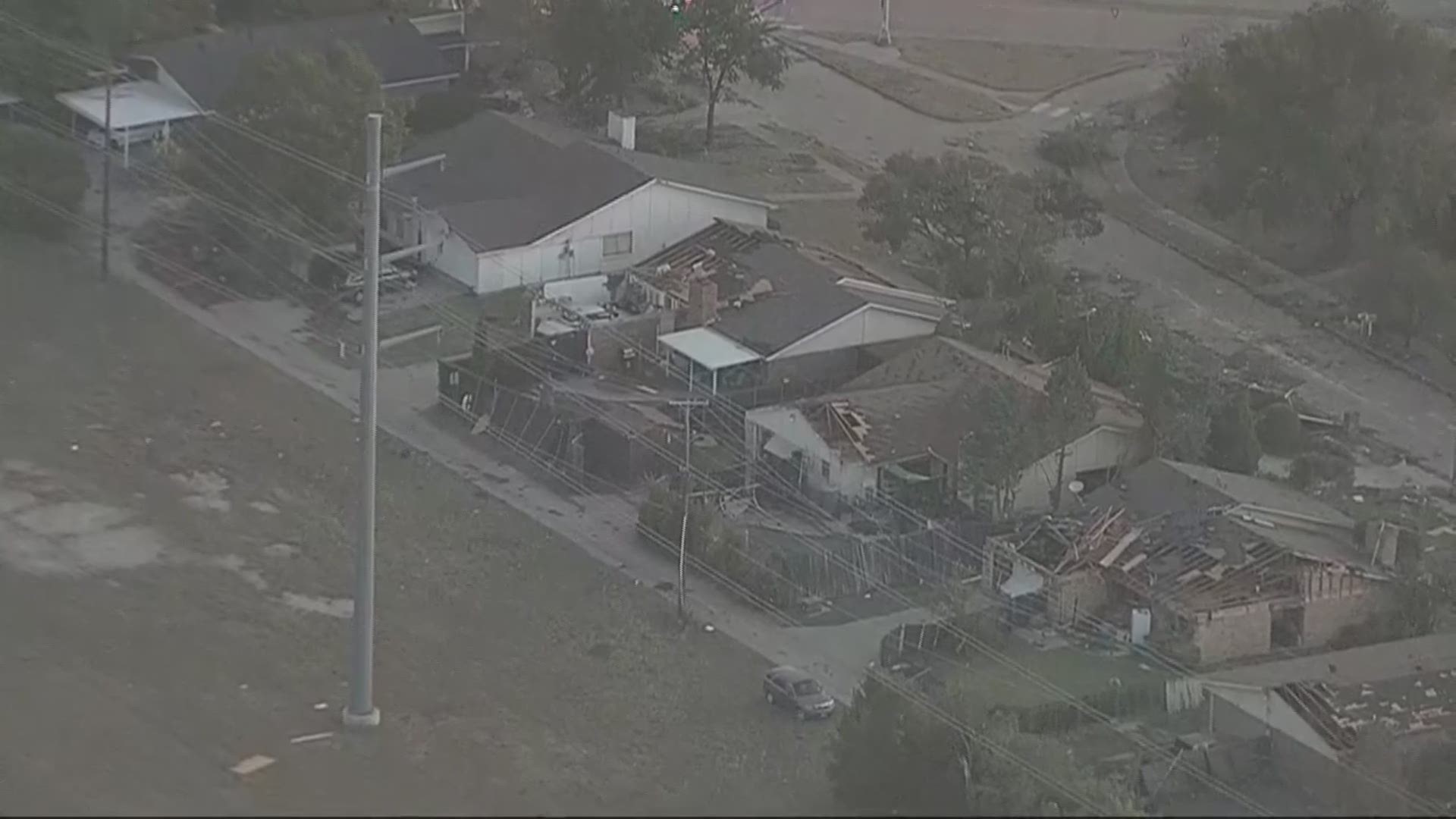 See extent of damage from Sunday's storm in Dallas
