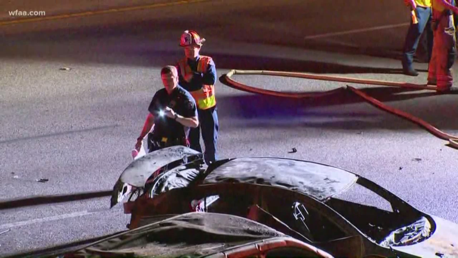 Deadly crash on eastbound I-20 in Arlington | wfaa.com