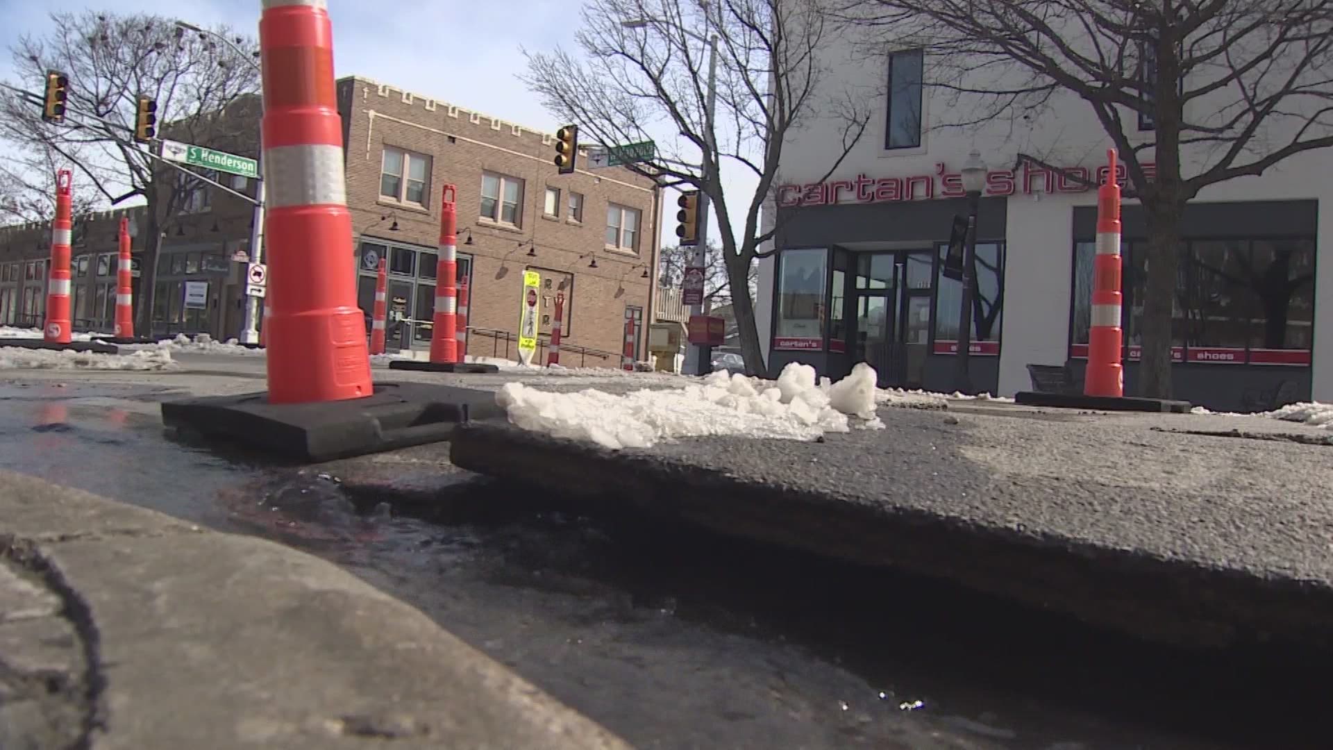 A spokeswoman explained sanitary sewer overflows become an issue during flooding or torrential rains.