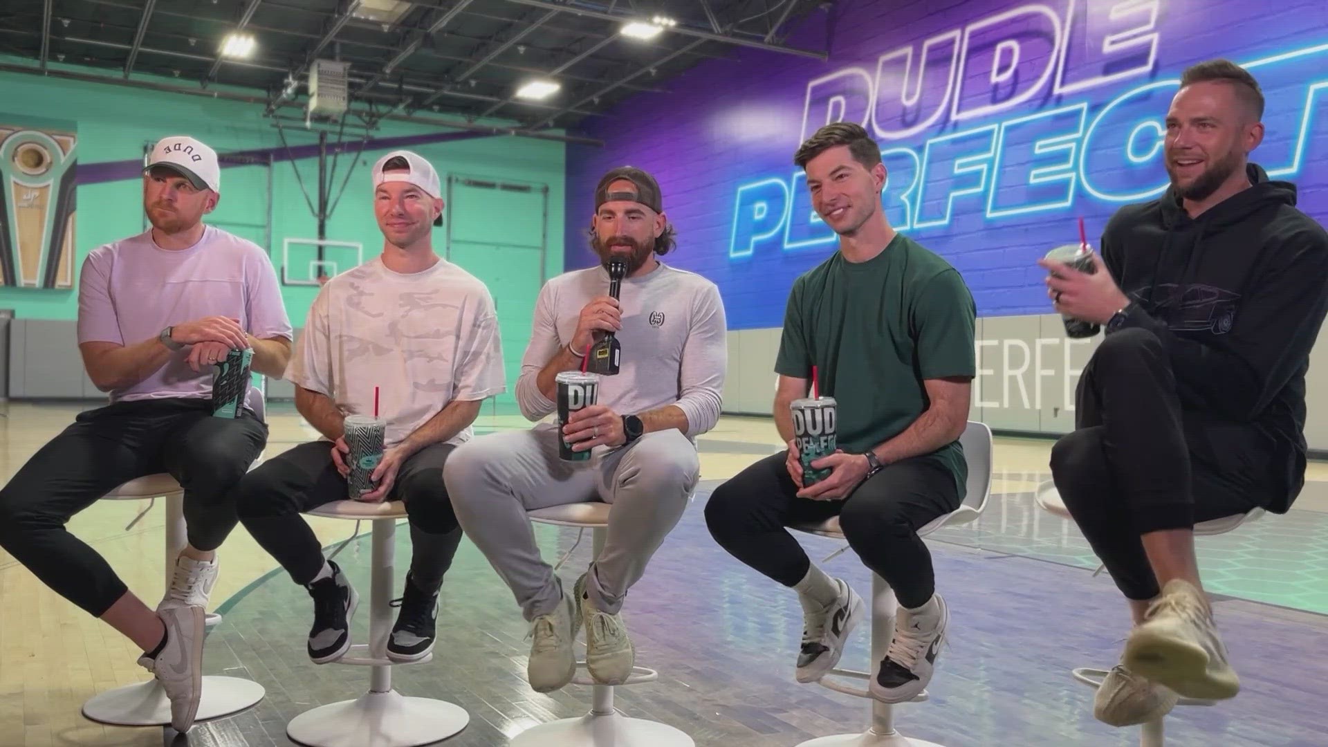 Dude Perfect will soon be opening a new headquarters in Frisco, Texas, and has created a new smoothie with Smoothie King. Here's what's next for the group.