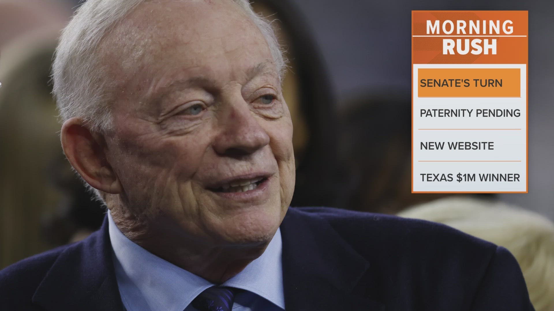 The Dallas Cowboys owner is still ordered to take a paternity test.