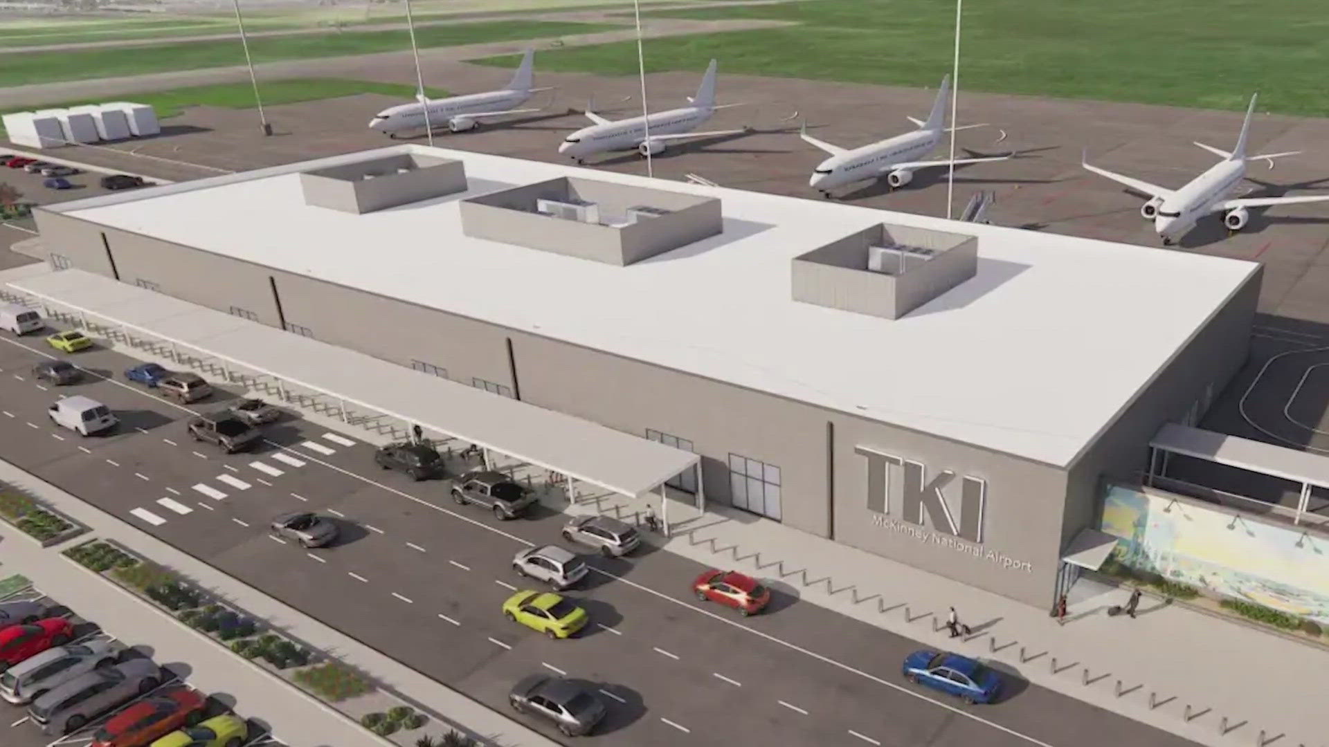 The terminal is expected to be completed and nonstop flights are expected to begin in late 2026, airport officials said.
