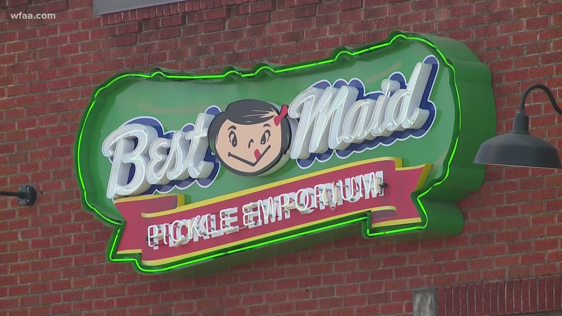 The Best Maid Pickle Emporium in Fort Worth is set to open Friday.