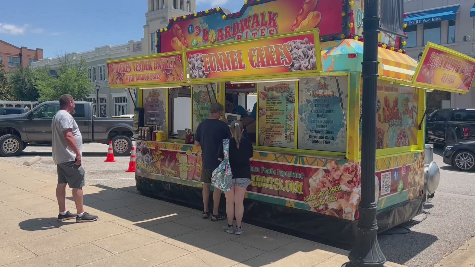 "Being shut down for an extended period of time is really not an option for us, or our employees," said Boardwalk Bites Food Truck owner Caitlin Pitalo.