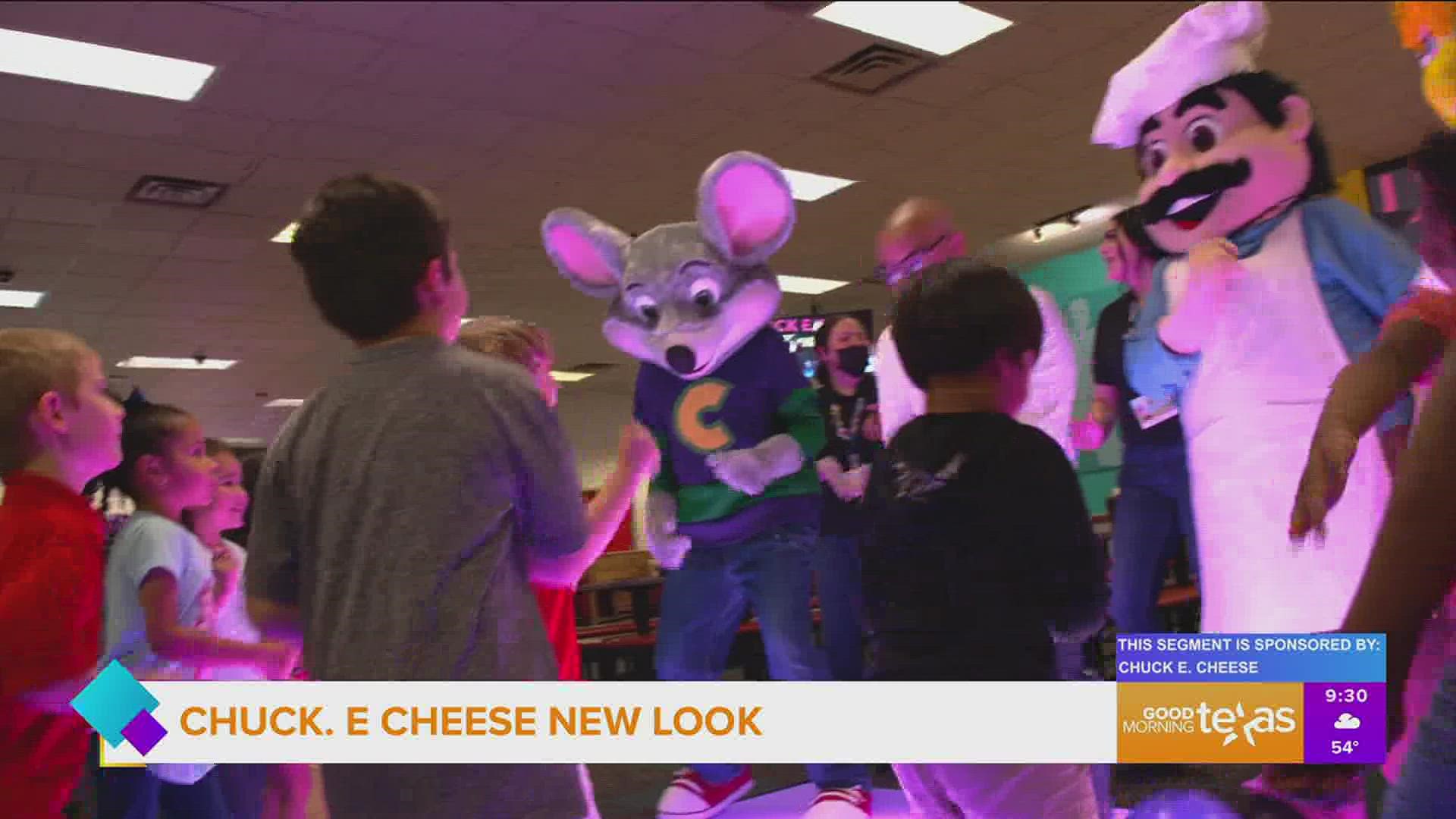 This segment is sponsored by Chuck E. Cheese