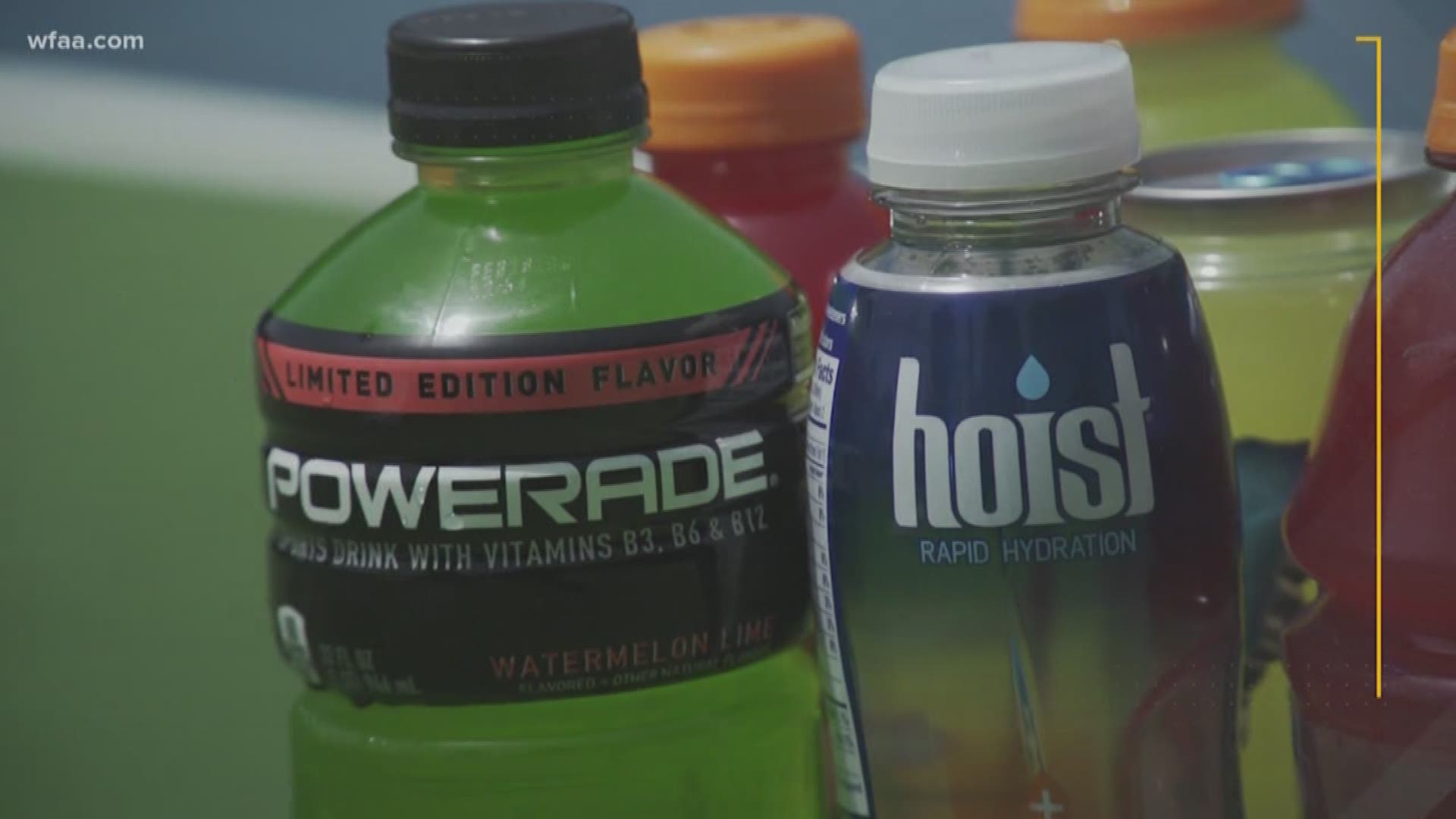 Are sports drinks the best way to hydrate?