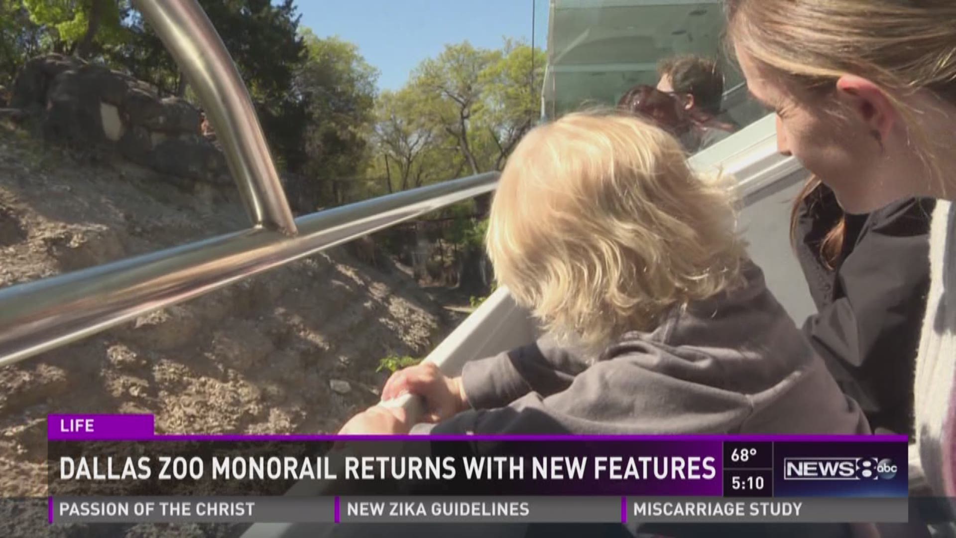 For 25 years, the monorail has been snaking through the Dallas Zoo, taking riders to see exotic animals like chimpanzees, lesser kudu, and bongo antelope. It was closed for much-needed repairs for 18 months, but it reopened on Friday,