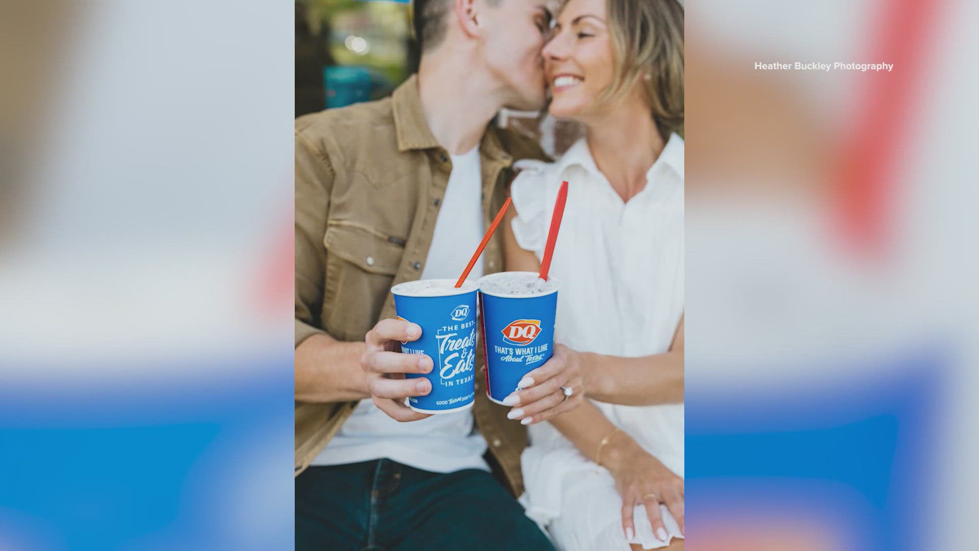 Dairy Queen and Mr. and Mrs. Blizzard collaborated to make their wedding day sweet.