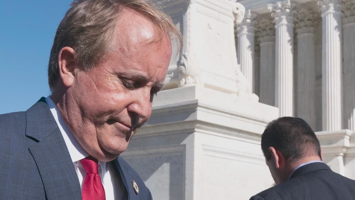 Texas Attorney General Ken Paxton fled his North Texas home to avoid