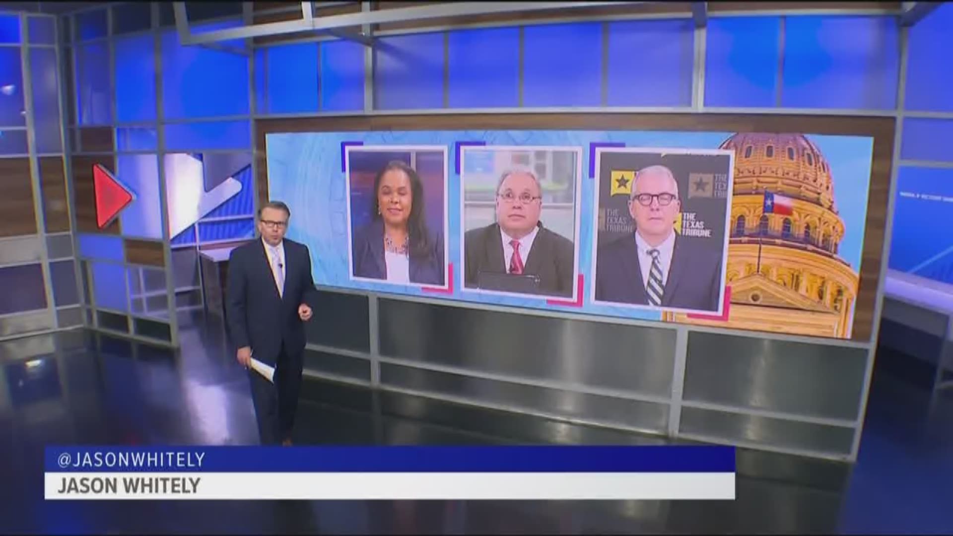 Reporters Roundtable puts the headlines in perspective each week. Ross and Bud returned along with Berna Dean Steptoe, WFAA's political producer. Texas Republicans pulled off a huge upset last week when the party flipped a state Senate seat held by Democr