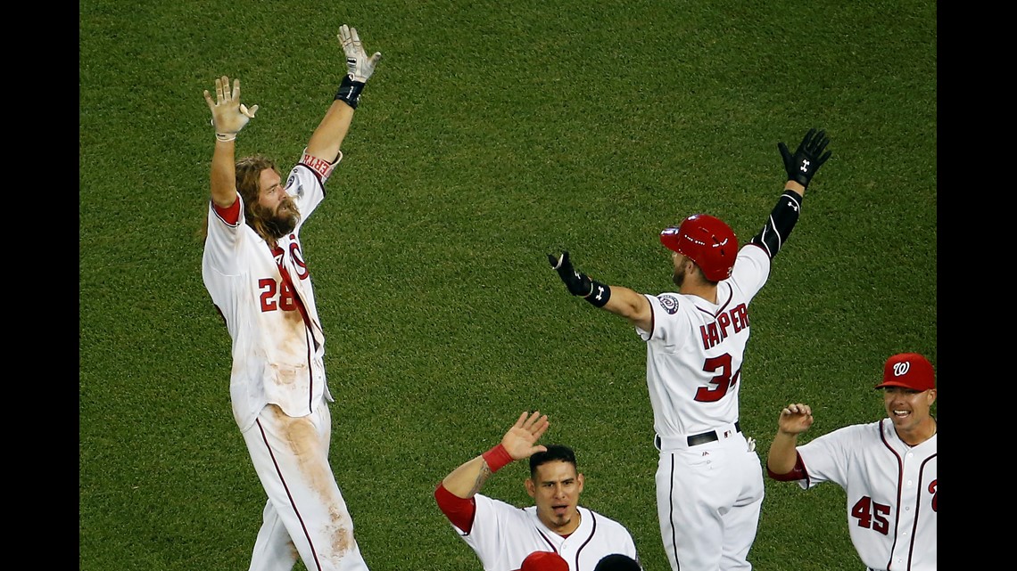 Nationals win on Jayson Werth walkoff home run 