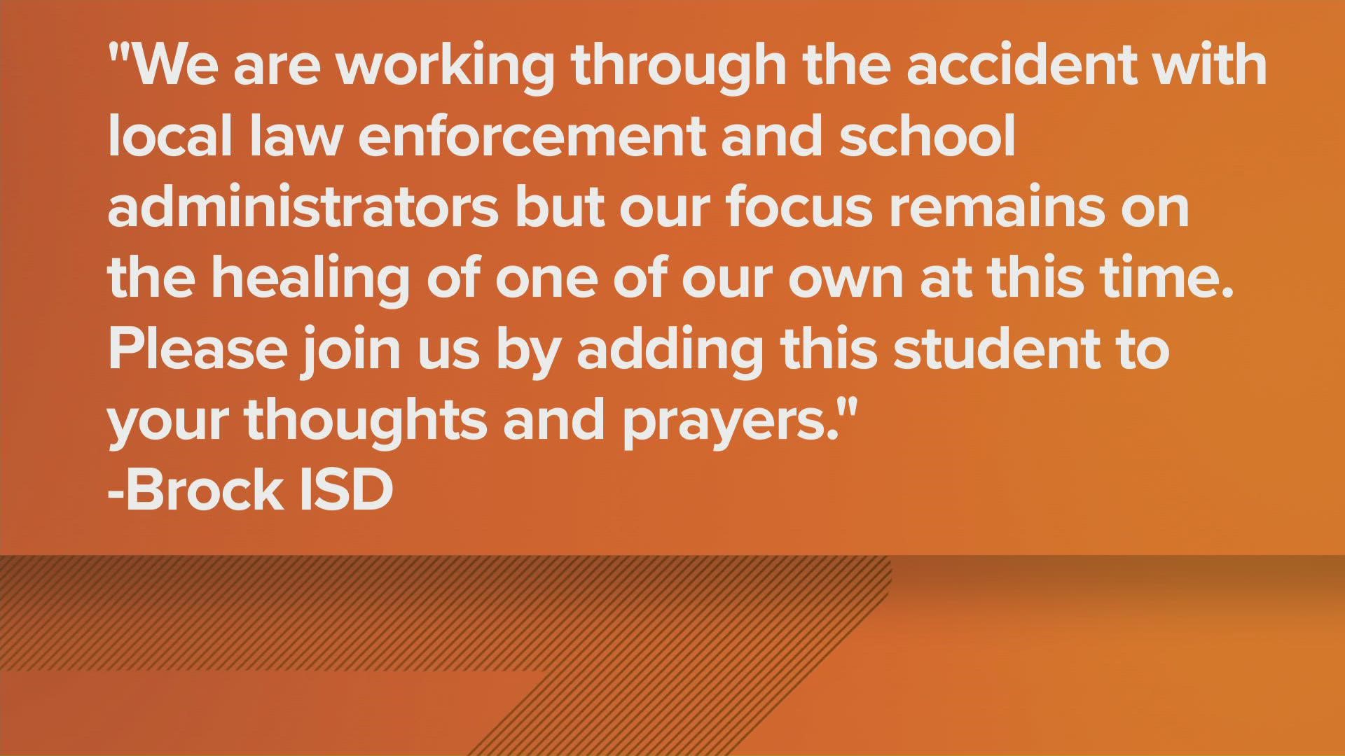 According to preliminary information from DPS, a bus stopped to drop off several students and as it was moving again, a 6-year-old girl was struck.