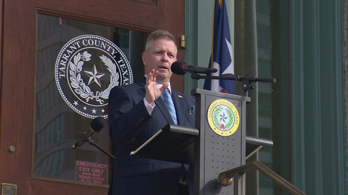 Tim Ohare Sworn In As New Tarrant County Judge