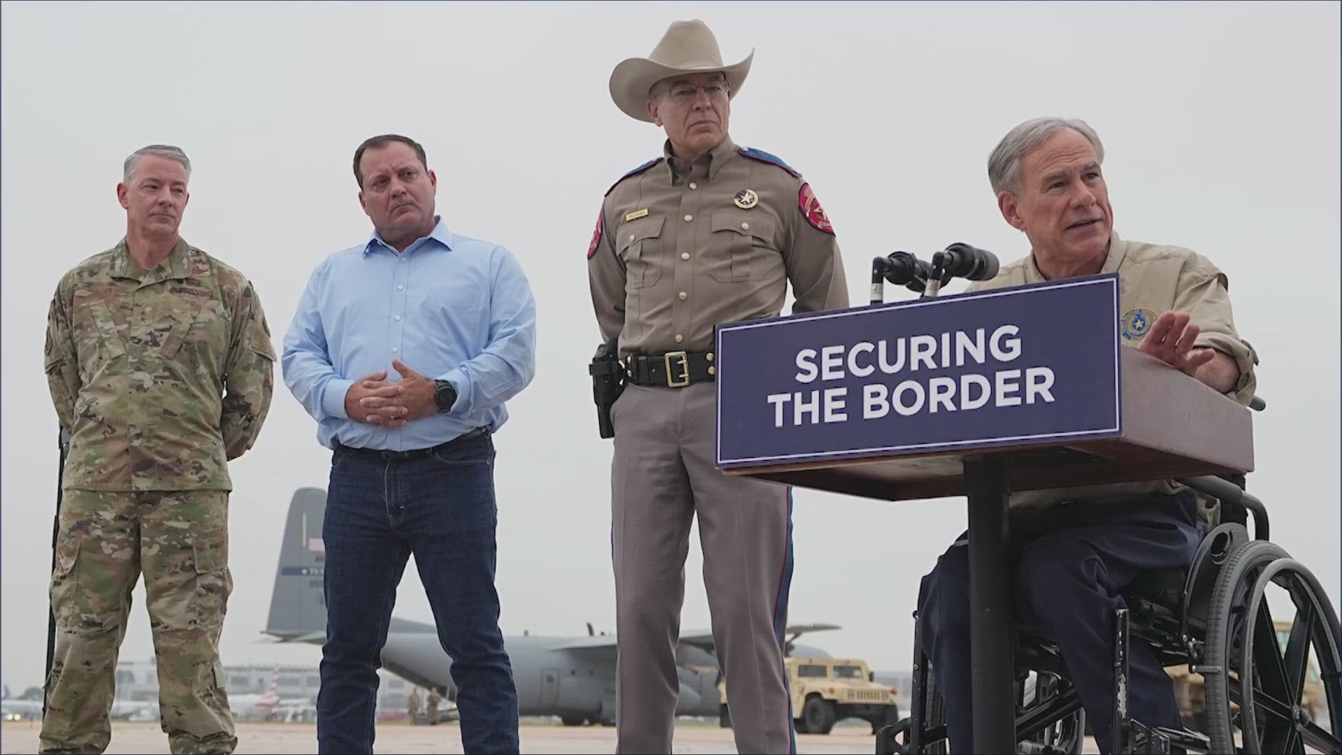 Texas Gov. Greg Abbott has already moved on from the latest mass murder in the state he represents.