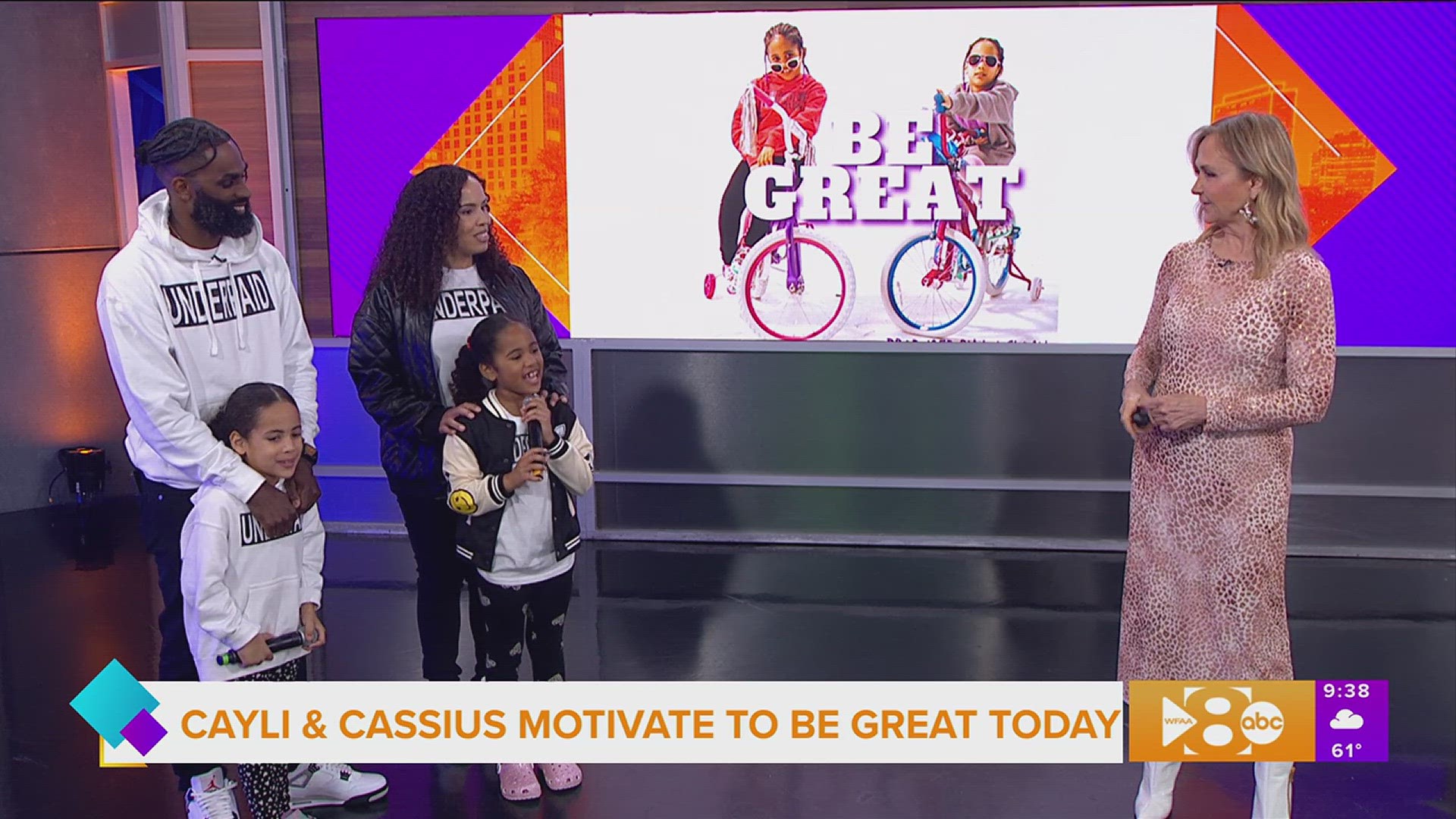 6 year old Cassius and 7 year old Cayli Harris release a motivational song and music video inspired by their family mantra "Be Great Today and Make Great Decisions"