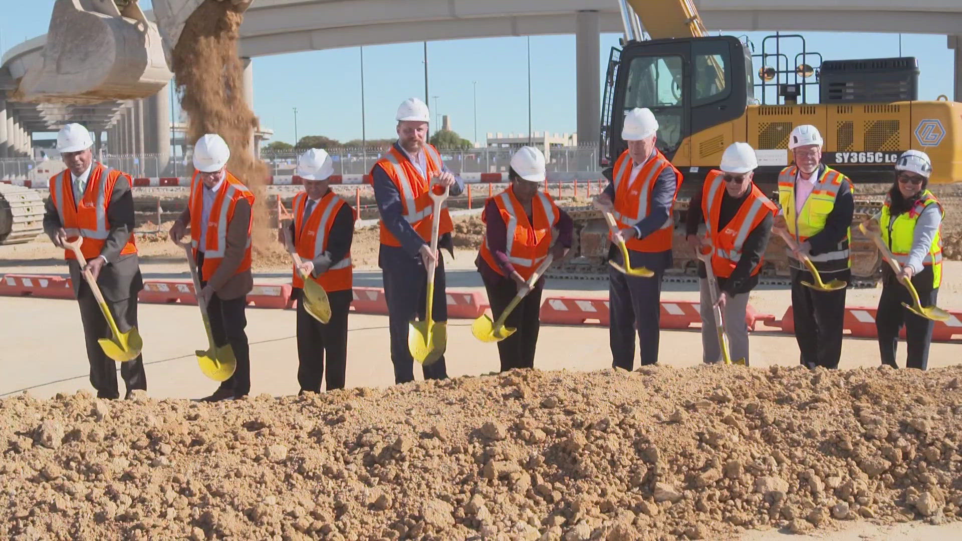 Construction on Terminal F is supposed to be finished in 2027.