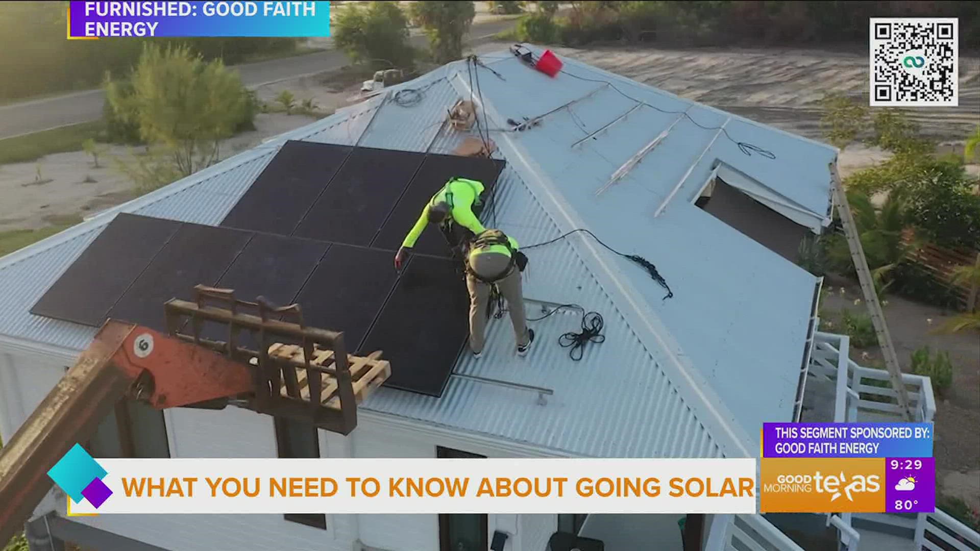 What you need to know about going solar with Good Faith Energy | wfaa.com