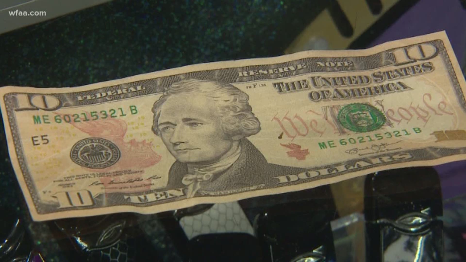 Two different businesses in separate neighborhoods were offered counterfeit money in one week. Dallas police get reports of fake money nearly once a day.