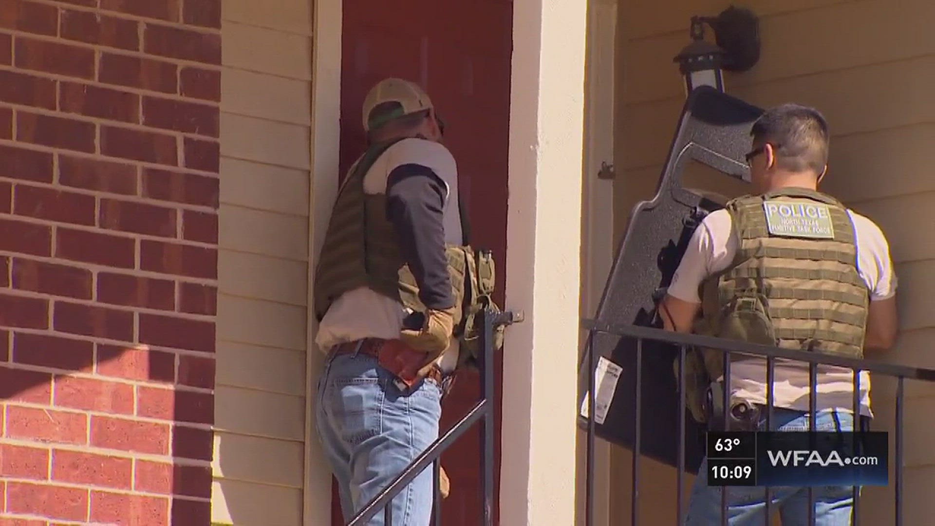 News 8 reporter Jim Douglas rode along with members of the U.S. Marshals North Texas fugitive task force to see what the tough, dangerous job is like.