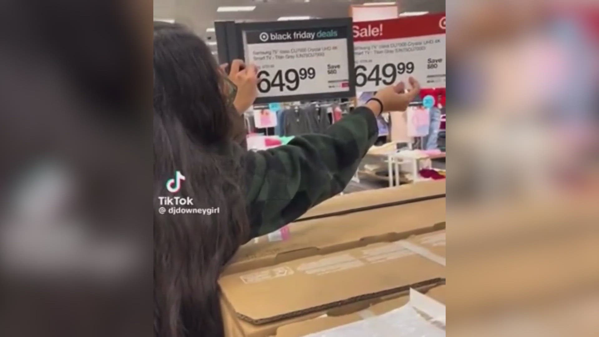 Target responds to backlash following video of Black Friday deals